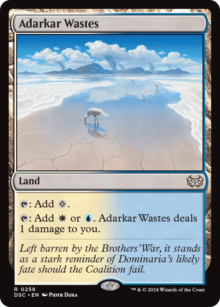 Adarkar Wastes (258) [CSK] - MTG Single
