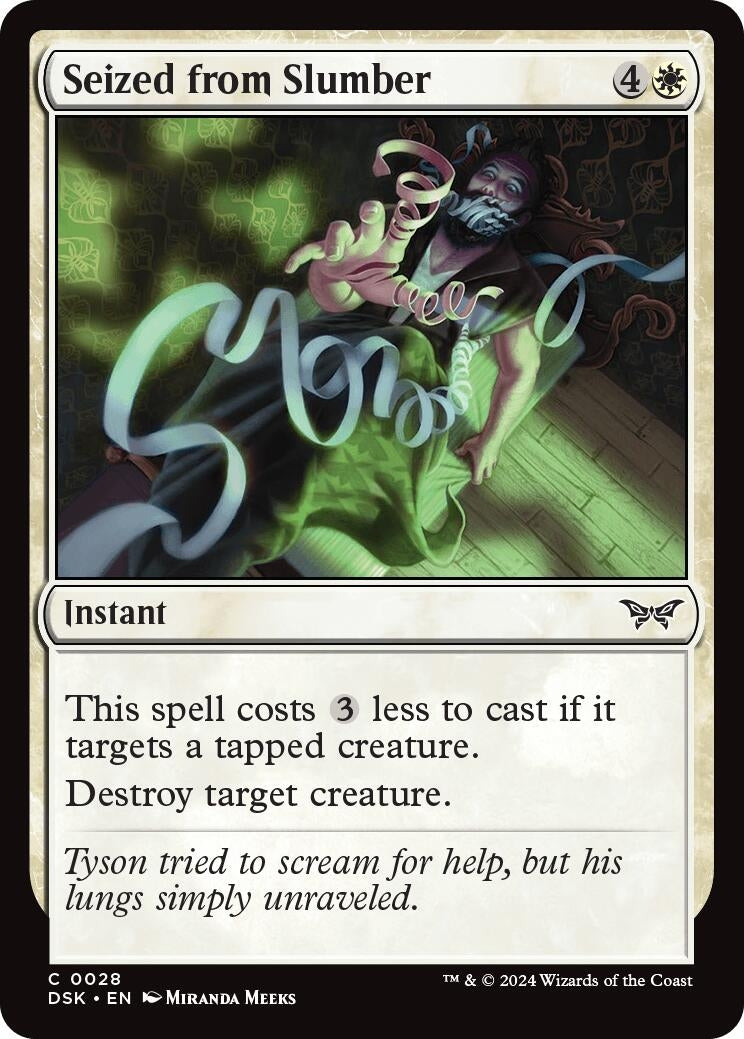 Seized from Slumber (28) [DSK] - MTG Single