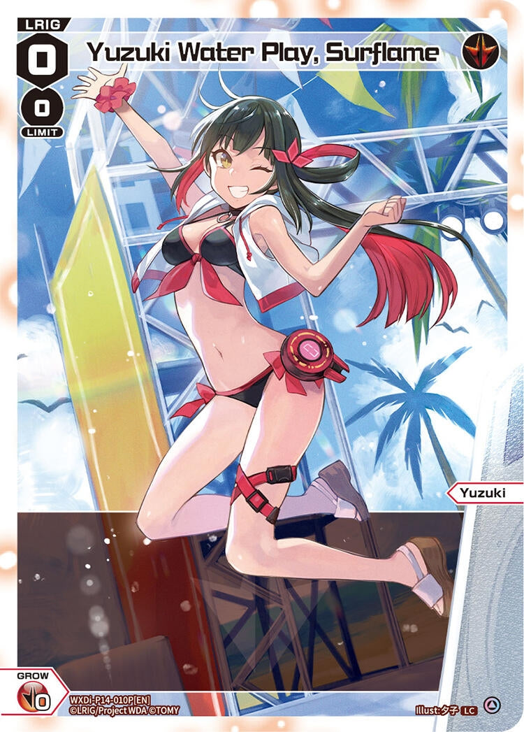 Yuzuki Water Play Surflame (Parallel) (14010) [WXDi-P14] - WIXOSS Single
