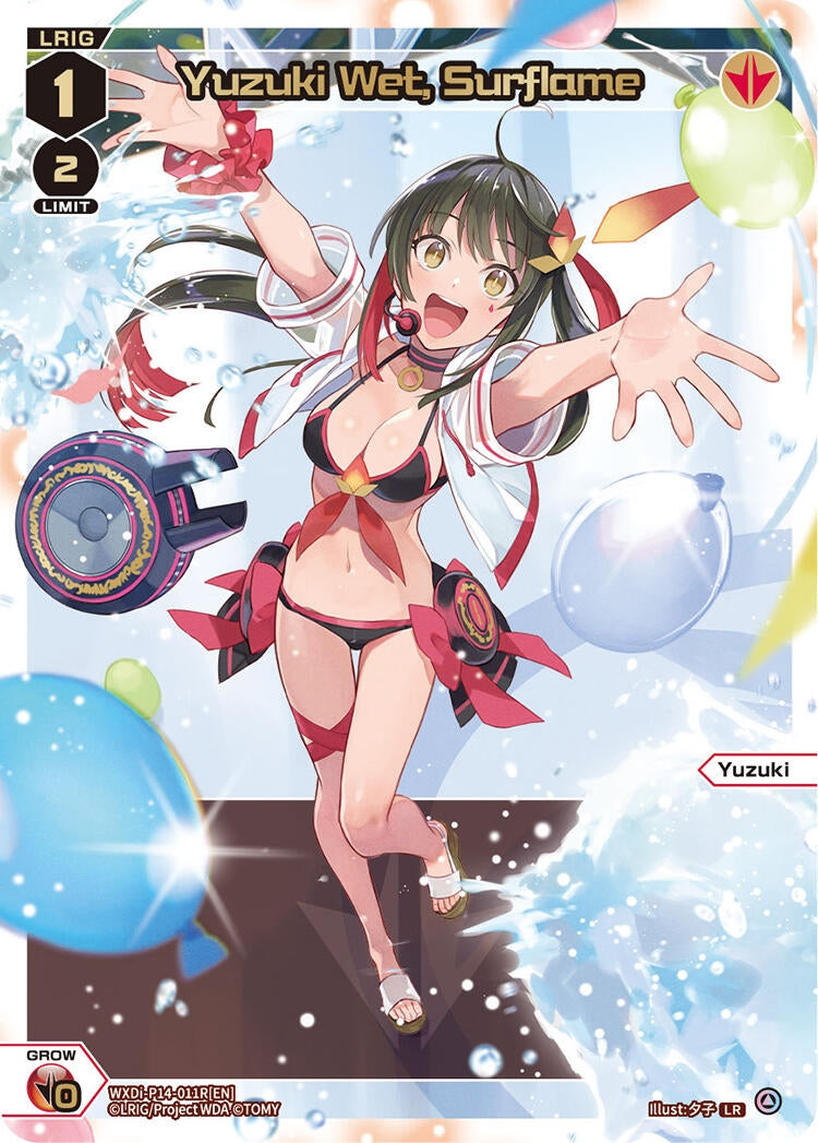 Yuzuki Wet Surflame (LR) (14011) [WXDi-P14] - WIXOSS Single