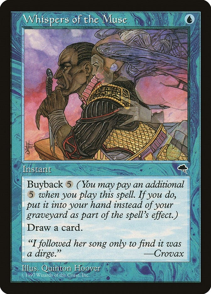 Whispers of the Muse (103) [TMP] - MTG Single