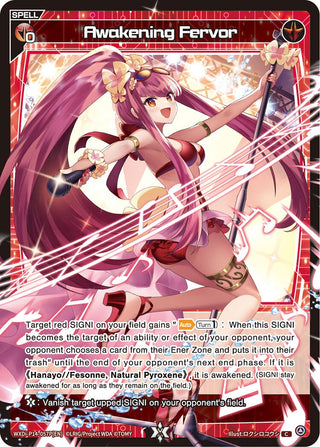 Awakening Fervor (Parallel) (14057) [WXDi-P14] - WIXOSS Single