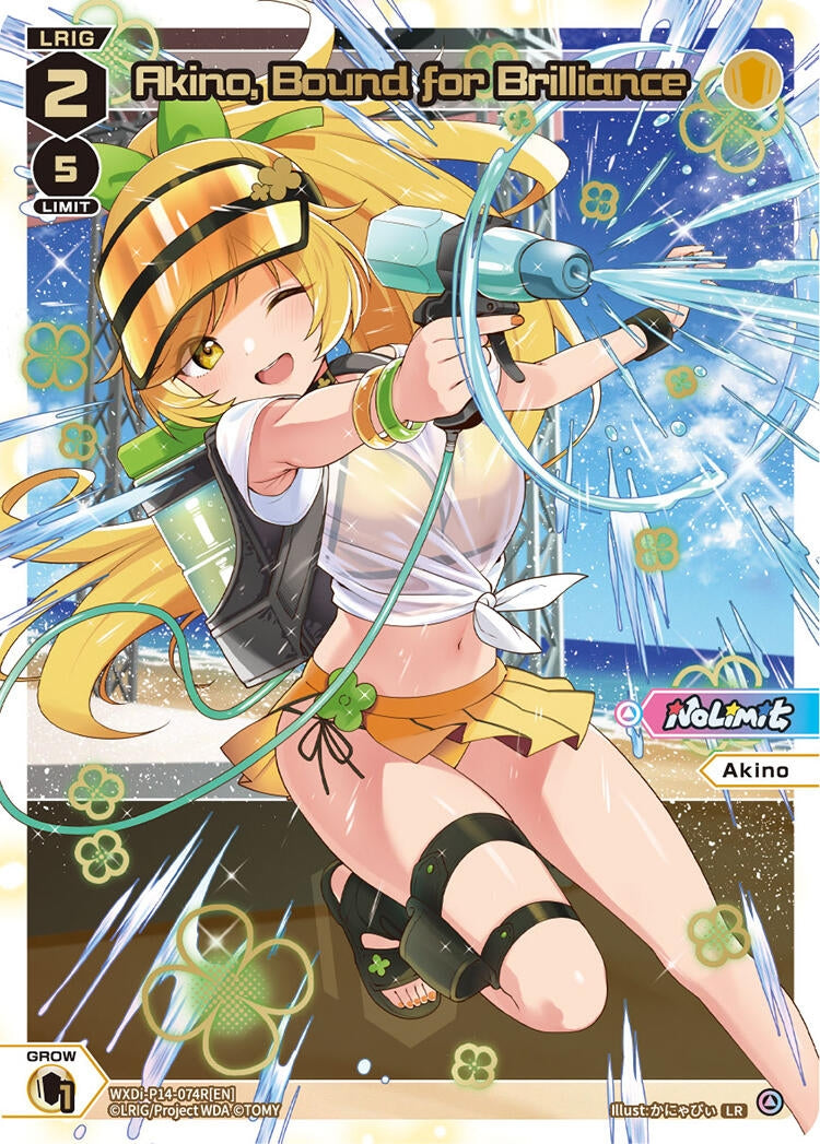 Akino Bound for Brilliance (LR) (14074) [WXDi-P14] - WIXOSS Single