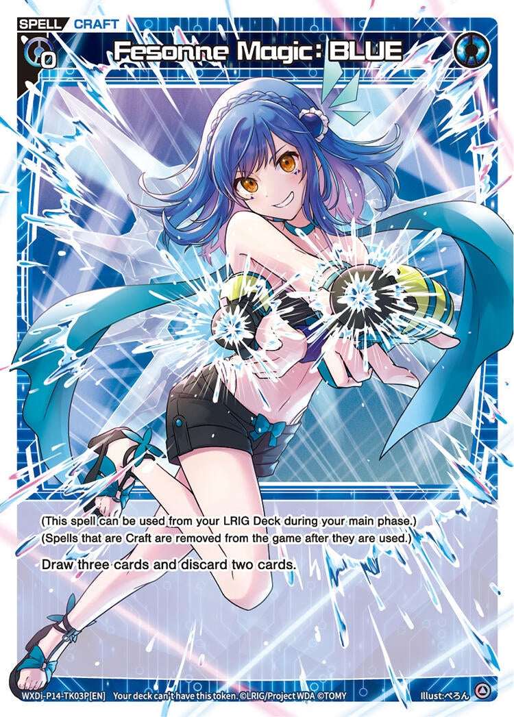 Fesonne Magic: BLUE (Parallel) (1403) [WXDi-P14] - WIXOSS Single
