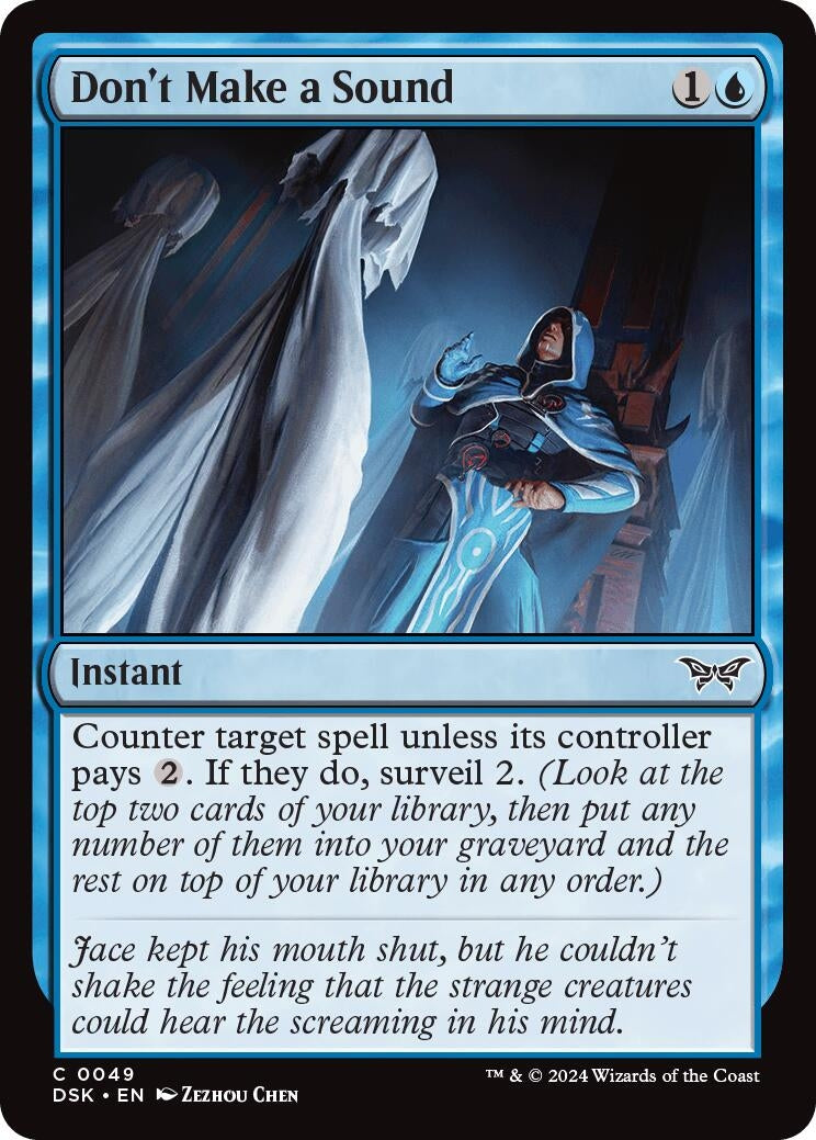 Don’t Make a Sound (49) [DSK] - MTG Single