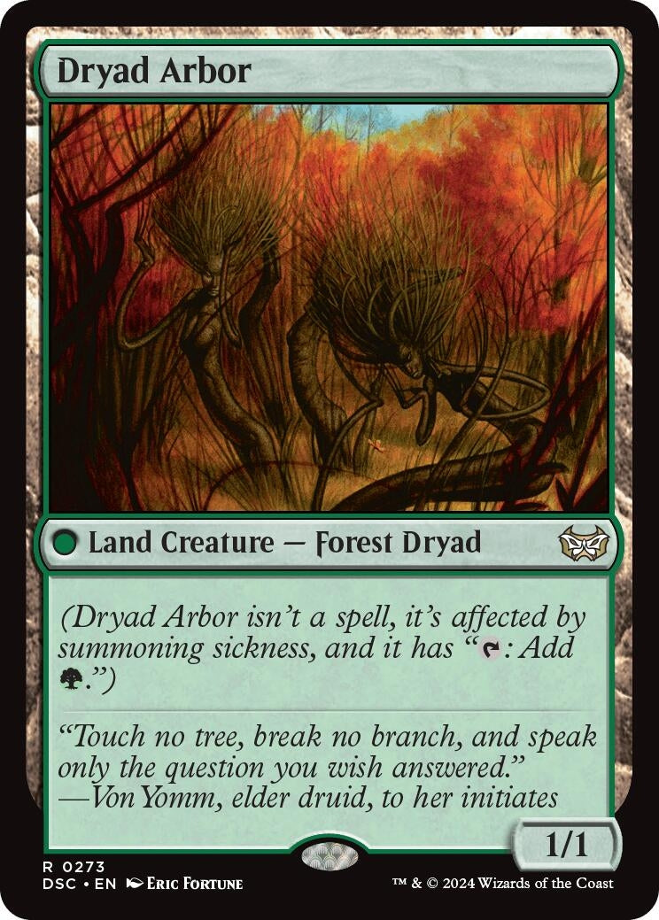 Dryad Arbor (273) [CSK] - MTG Single