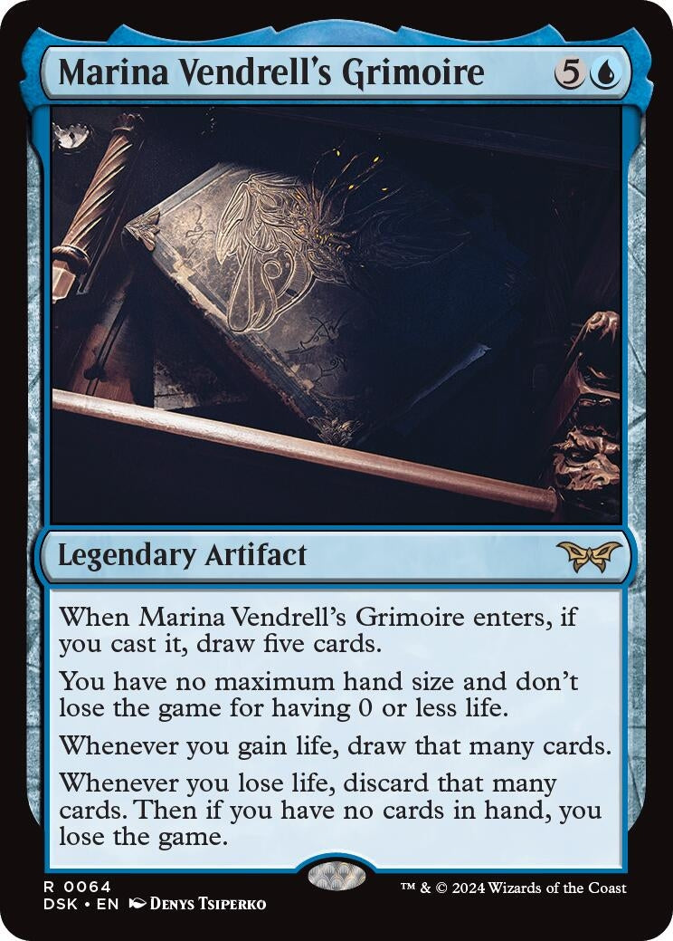 Marina Vendrell’s Grimoire (64) [DSK] - MTG Single