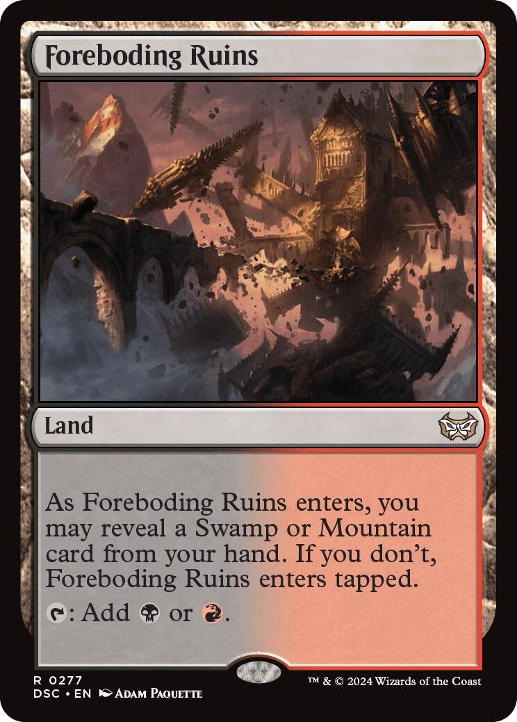 Foreboding Ruins (277) [CSK] - MTG Single