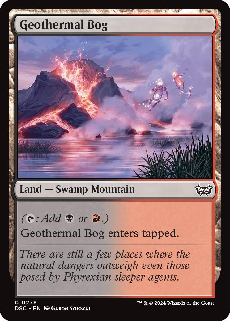 Geothermal Bog (278) [CSK] - MTG Single