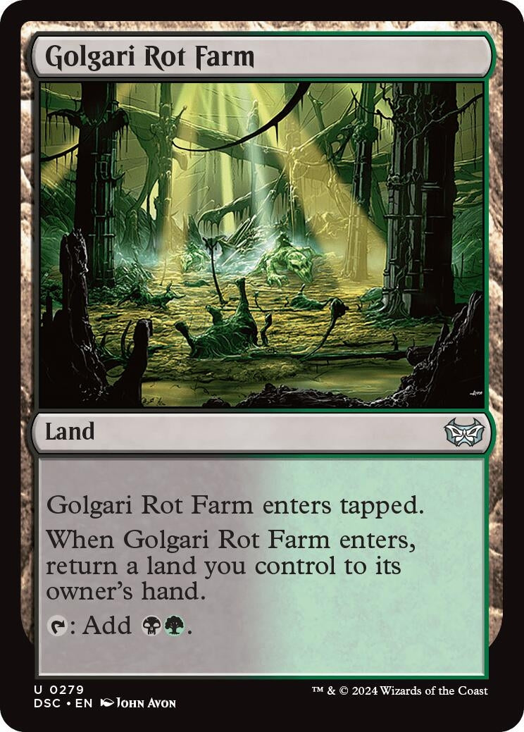 Golgari Rot Farm (279) [CSK] - MTG Single