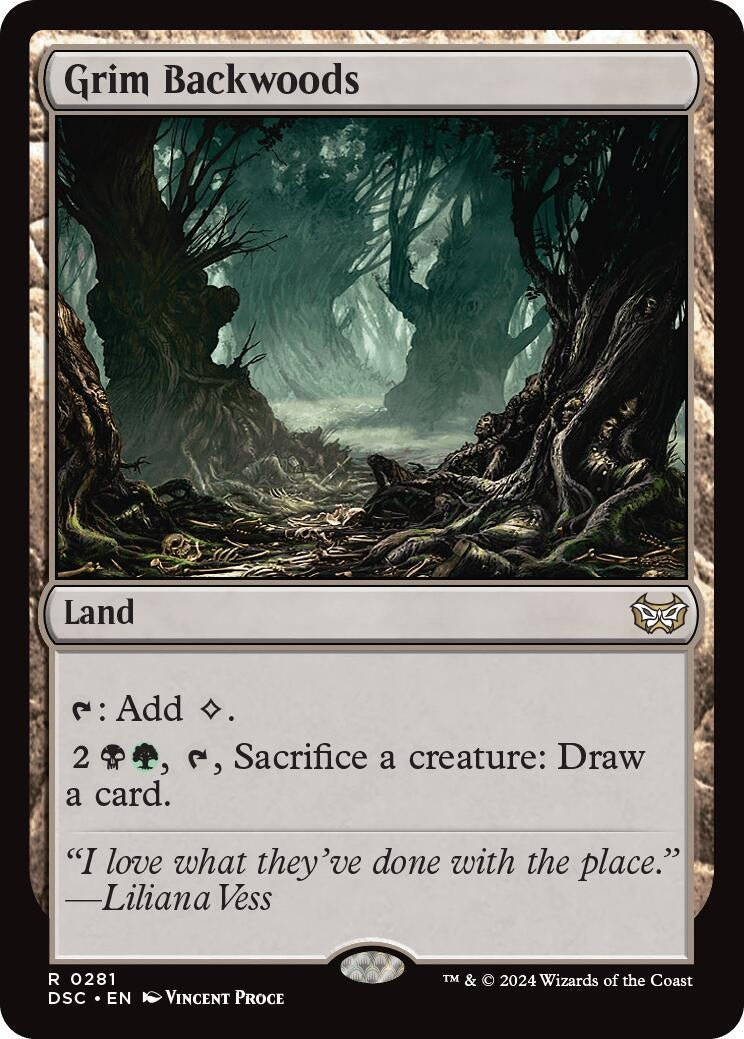 Grim Backwoods (281) [CSK] - MTG Single