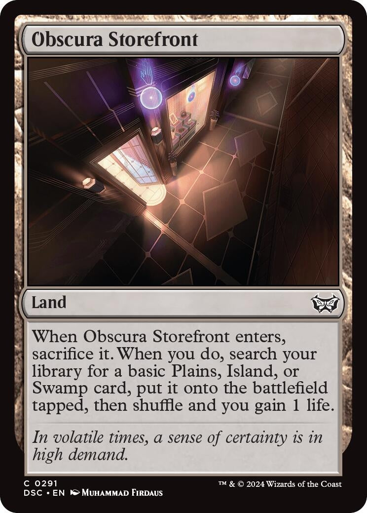 Obscura Storefront (291) [CSK] - MTG Single