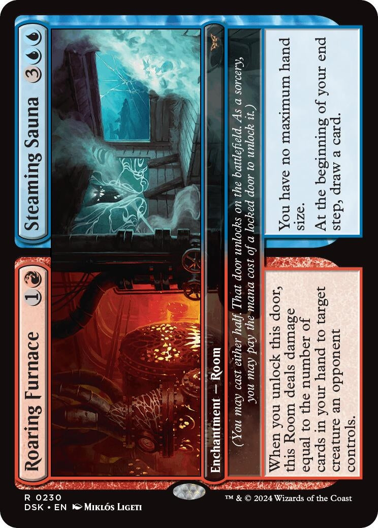 Roaring Furnace // Steaming Sauna (230) [DSK] - MTG Single