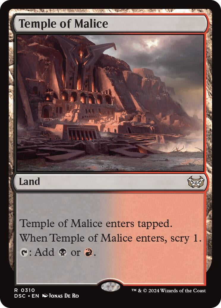 Temple of Malice (310) [CSK] - MTG Single
