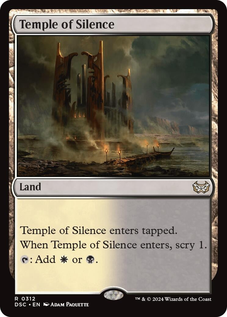 Temple of Silence (312) [CSK] - MTG Single