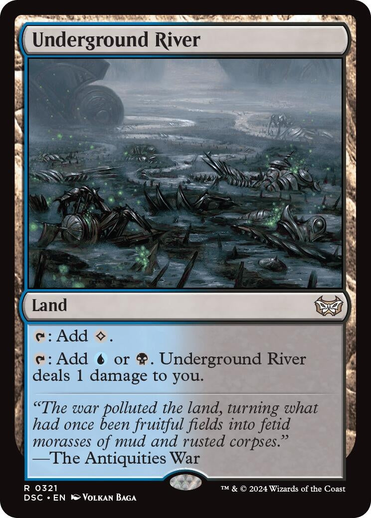Underground River (321) [CSK] - MTG Single