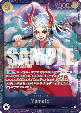 Yamato (Championship 2024 Finals 2nd Place) (4112) (OP-PR) - One Piece Card Game Single