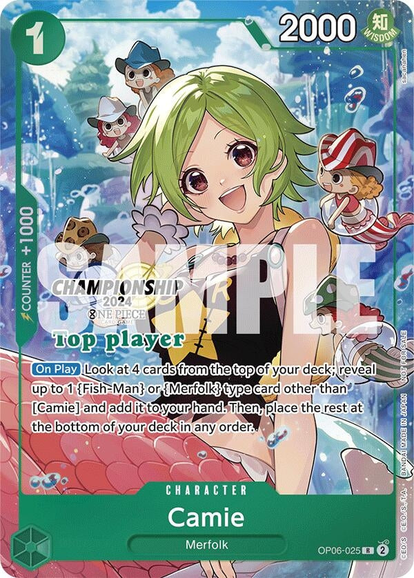 Camie (Championship 2024 Top Player Pack) (6025) (OP-PR) - One Piece Card Game Single