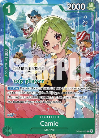 Camie (Championship 2024 Top Player Pack) (6025) (OP-PR) - One Piece Card Game Single