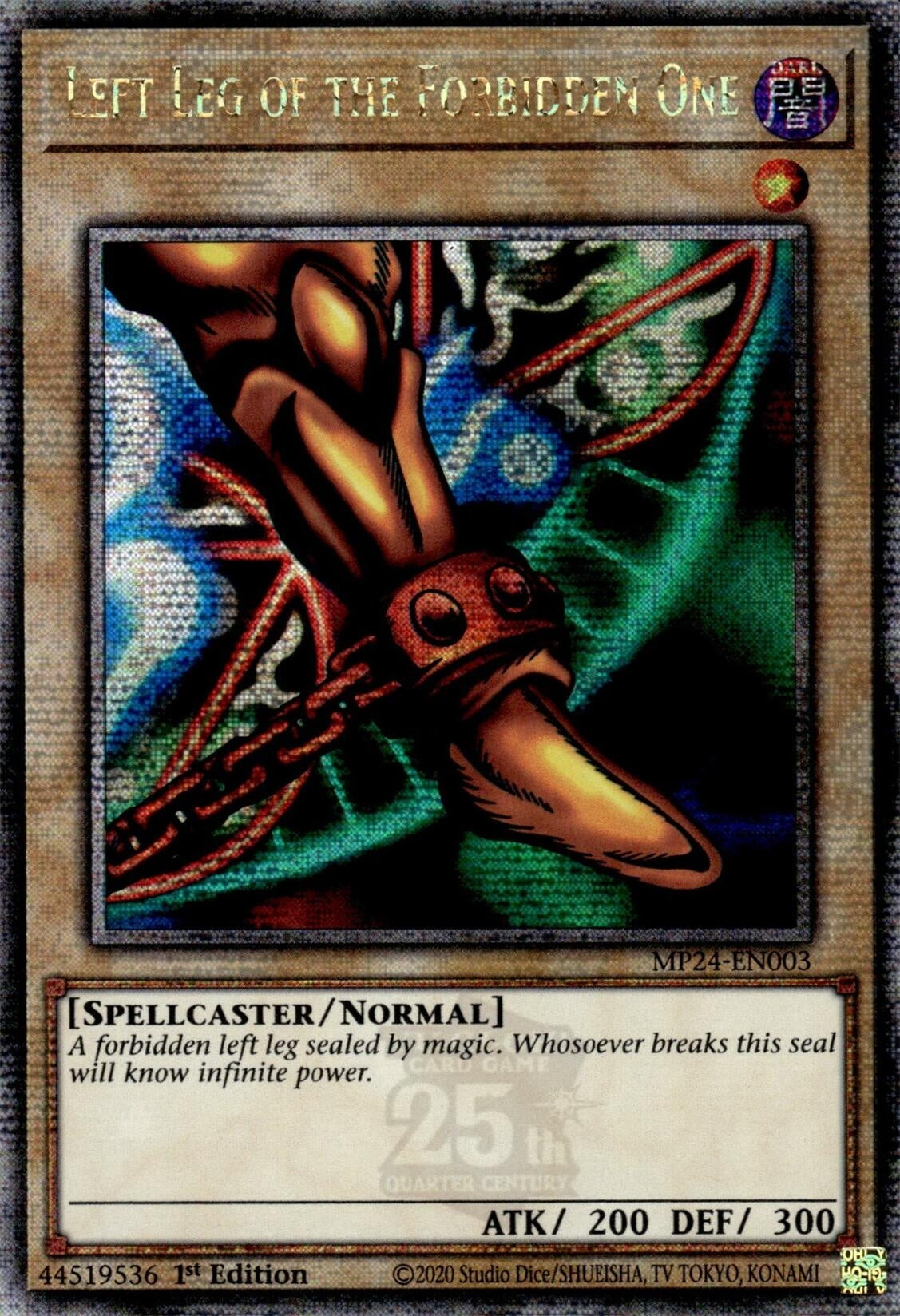 Left Leg of the Forbidden One (24003) - YuGiOh Single