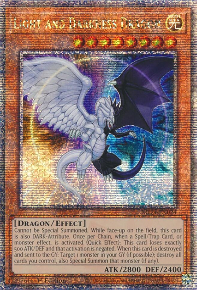 Light and Darkness Dragon (24024) - YuGiOh Single