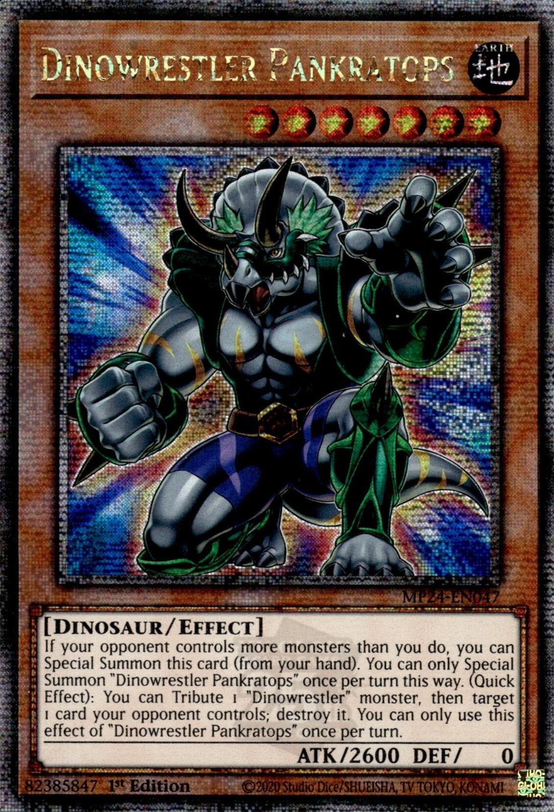 Dinowrestler Pankratops (24047) - YuGiOh Single