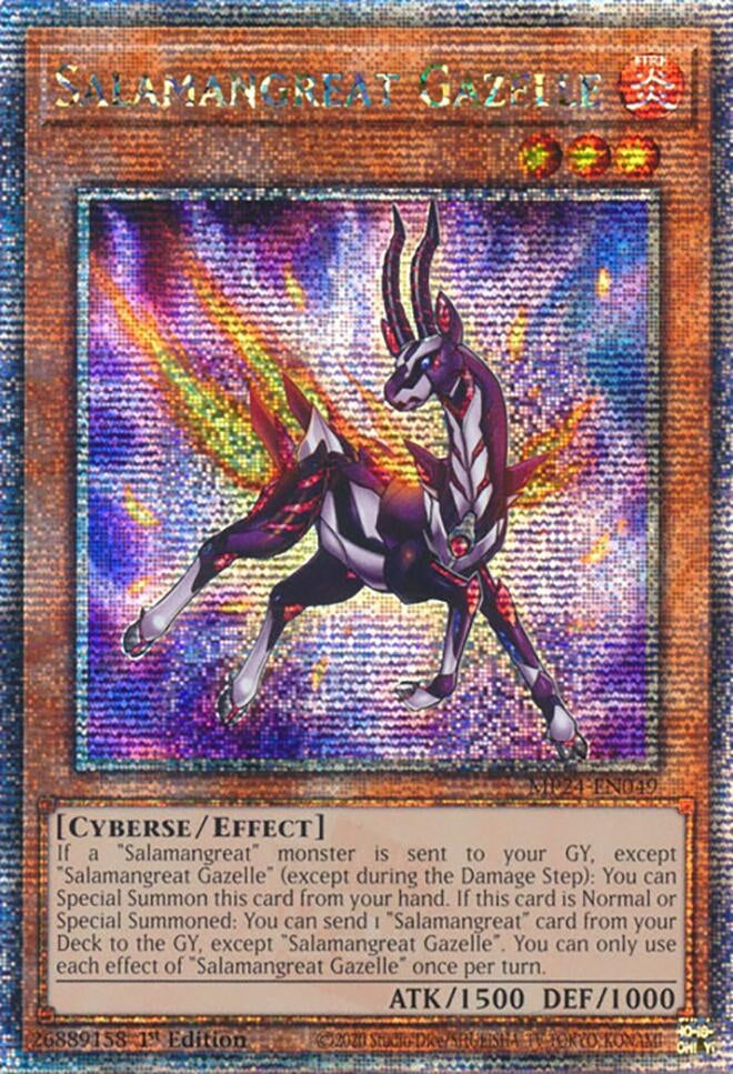 Salamangreat Gazelle (24049) - YuGiOh Single