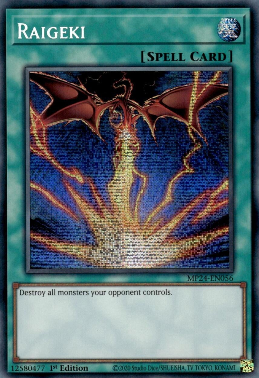 Raigeki (Alternate Art) (24056) - YuGiOh Single