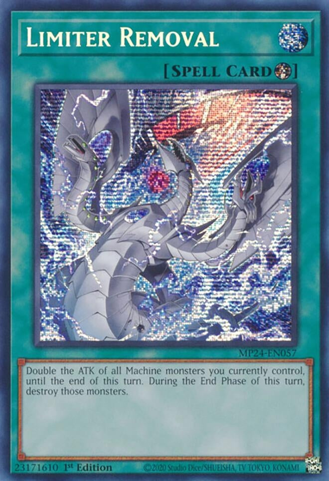 Limiter Removal (Alternate Art) (24057) - YuGiOh Single