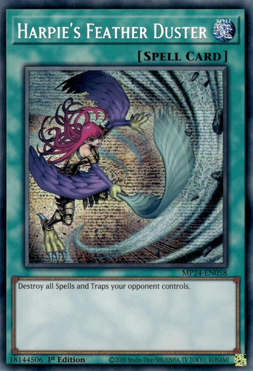 Harpie’s Feather Duster (Alternate Art) (24058) - YuGiOh Single