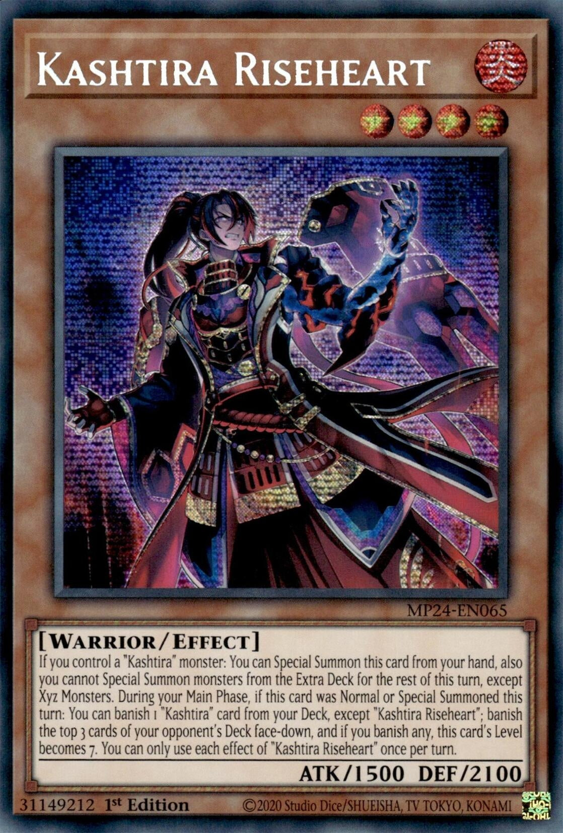 Kashtira Riseheart (24065) - YuGiOh Single