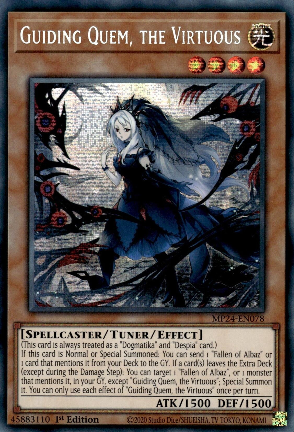 Guiding Quem the Virtuous (24078) - YuGiOh Single