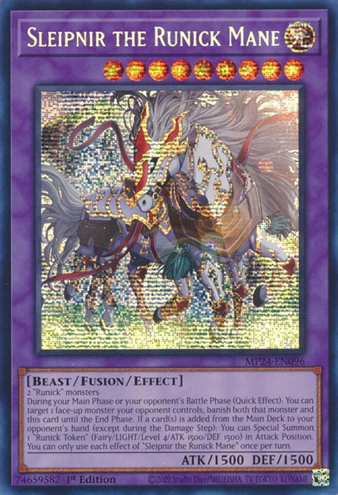 Sleipnir the Runick Mane (24096) - YuGiOh Single