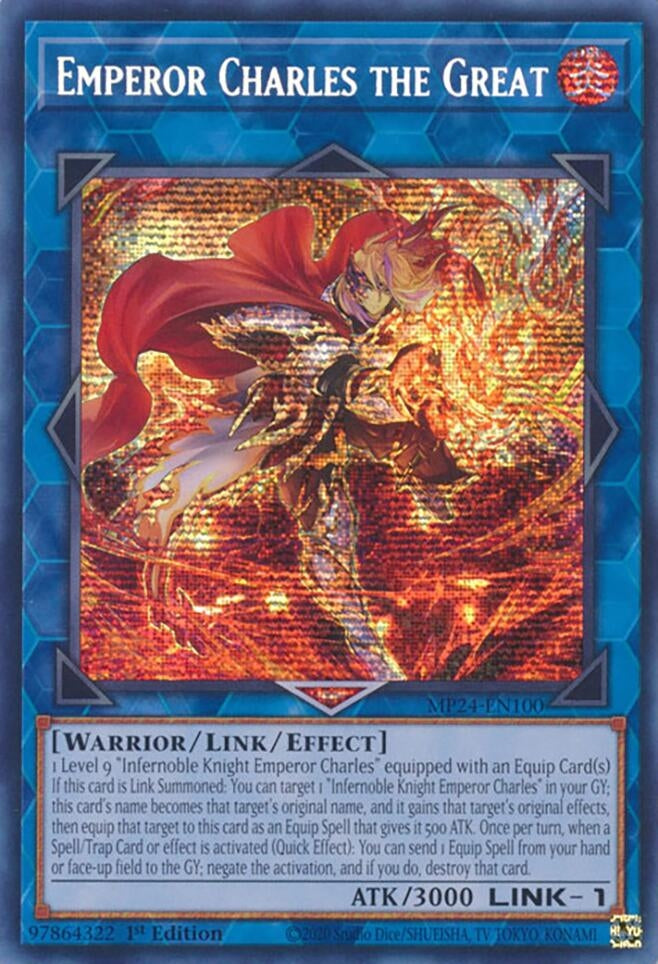Emperor Charles the Great (24100) - YuGiOh Single