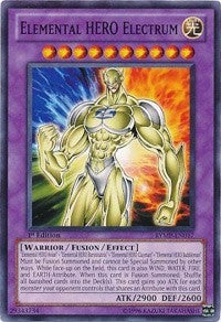 Elemental HERO Electrum (17) (RYMP) - YuGiOh Single