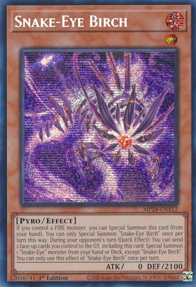 Snake-Eye Birch (24112) - YuGiOh Single