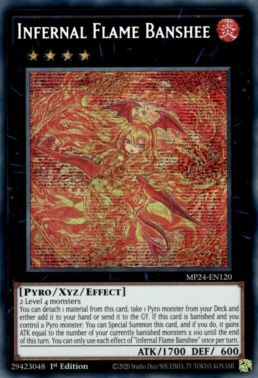 Infernal Flame Banshee (24120) - YuGiOh Single
