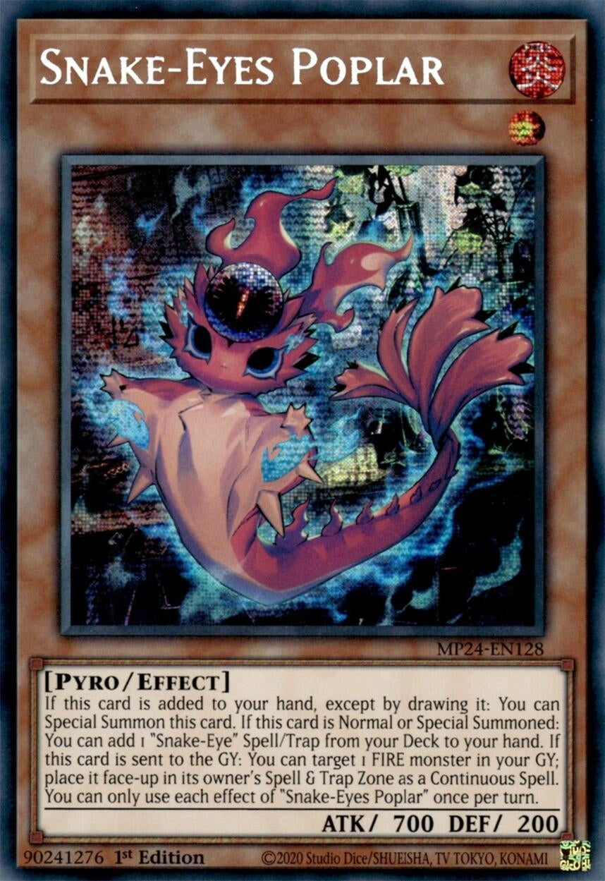 Snake-Eyes Poplar (24128) - YuGiOh Single