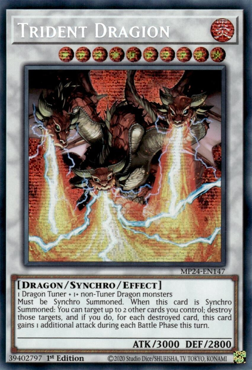 Trident Dragion (24147) - YuGiOh Single