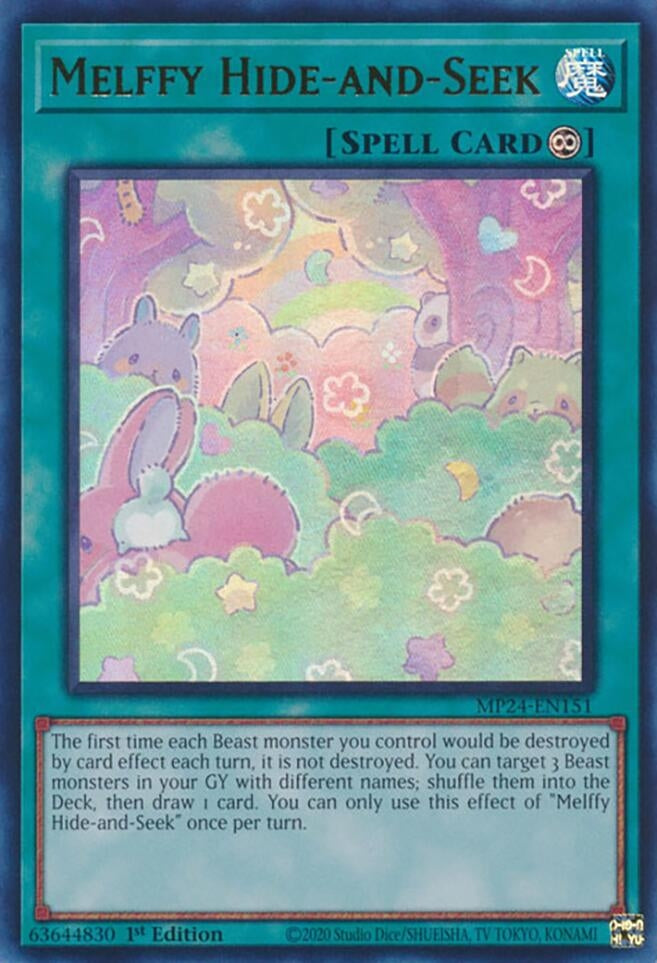 Melffy Hide-and-Seek (24151) - YuGiOh Single