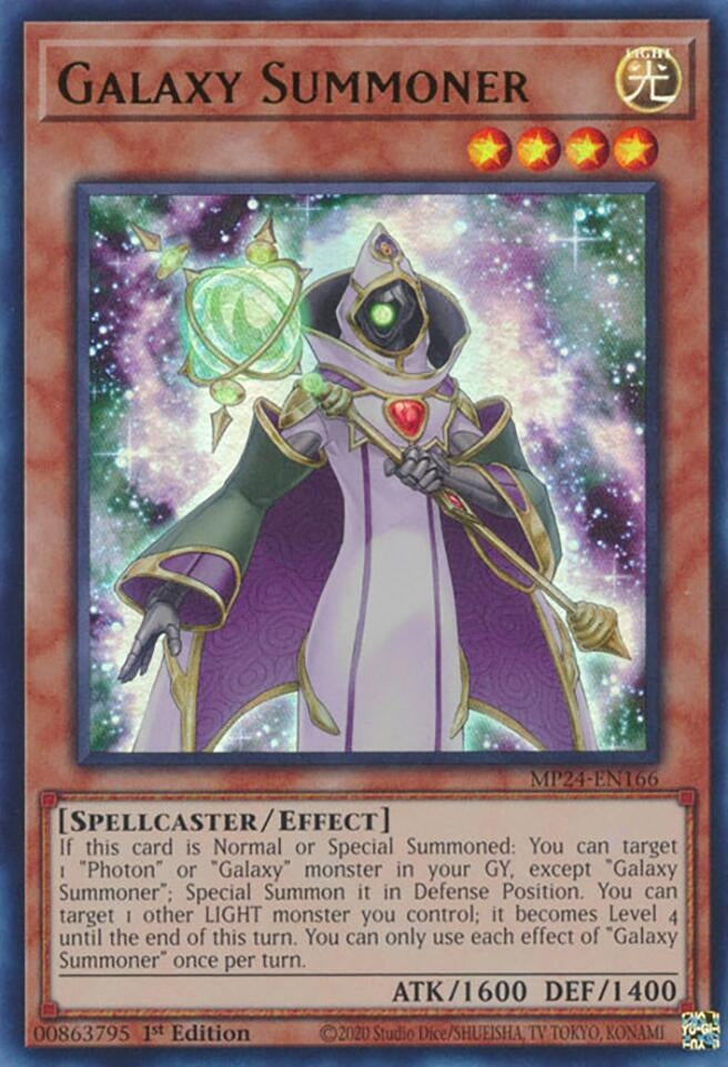 Galaxy Summoner (24166) - YuGiOh Single