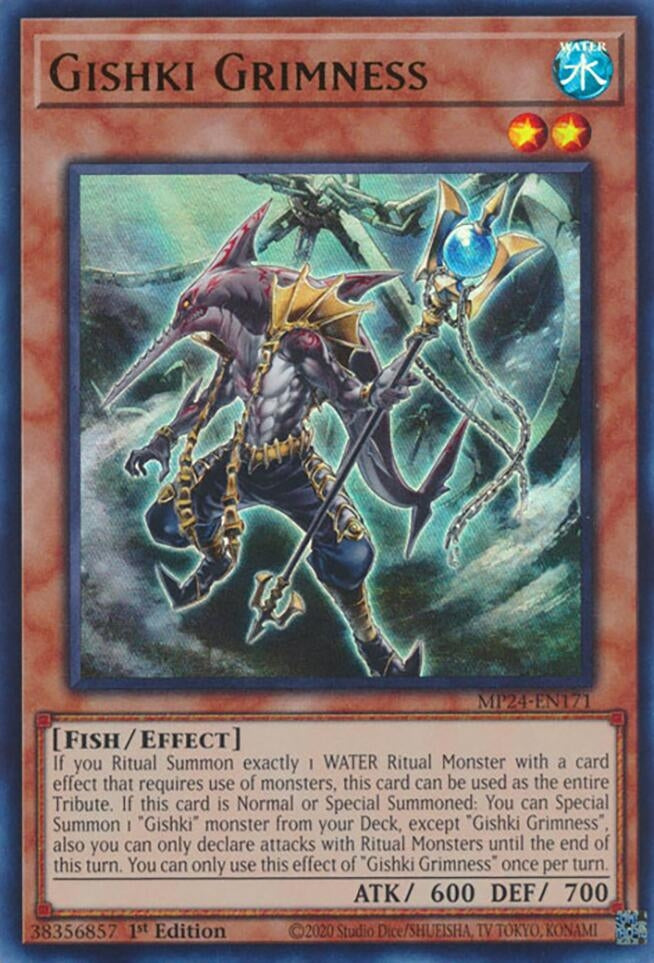 Gishki Grimness (24171) - YuGiOh Single