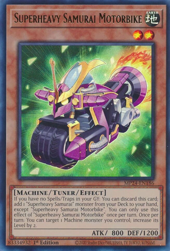 Superheavy Samurai Motorbike (24186) - YuGiOh Single