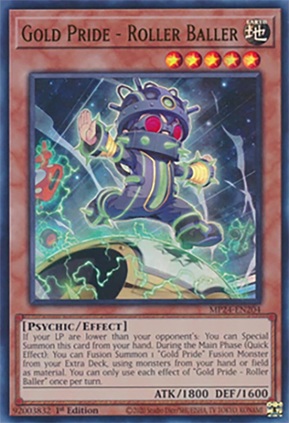 Gold Pride - Roller Baller (24204) - YuGiOh Single