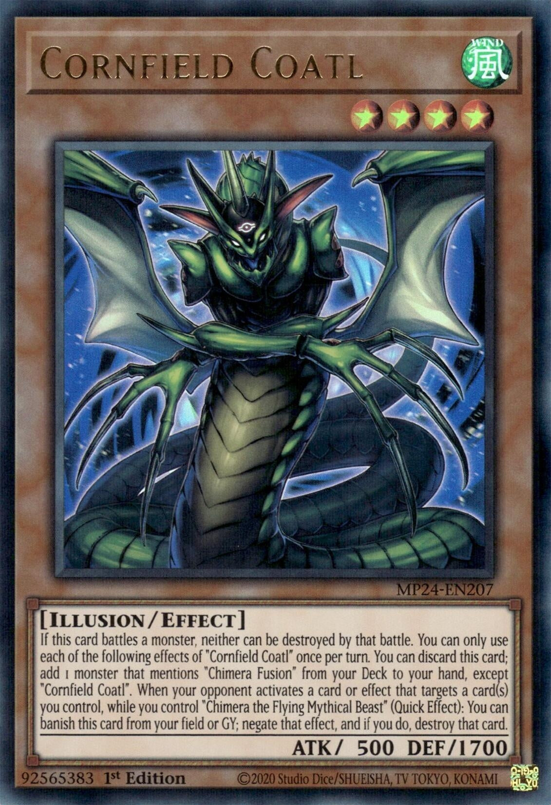 Cornfield Coatl (24207) - YuGiOh Single
