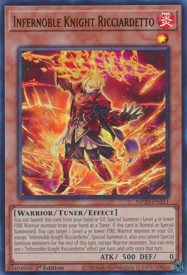 Infernoble Knight Ricciardetto (24211) - YuGiOh Single