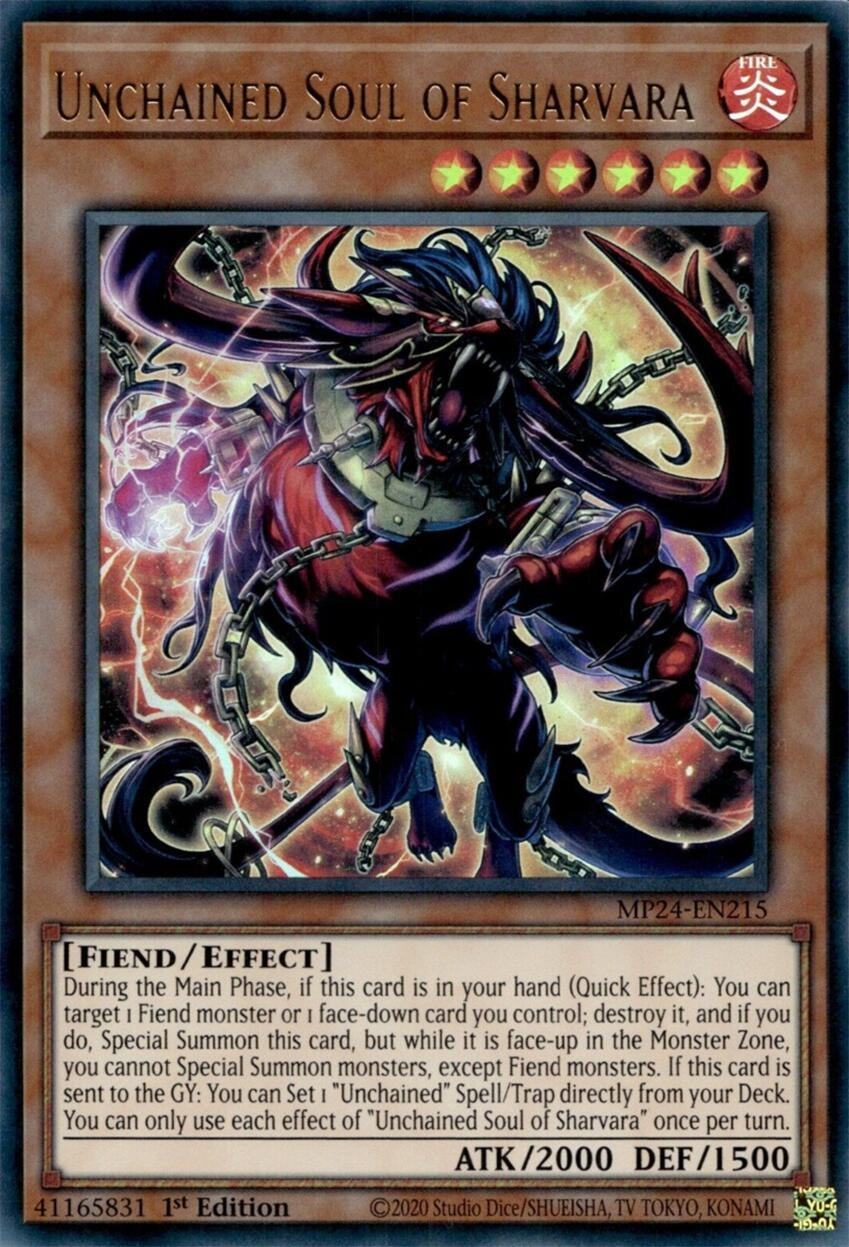 Unchained Soul of Sharvara (24215) - YuGiOh Single