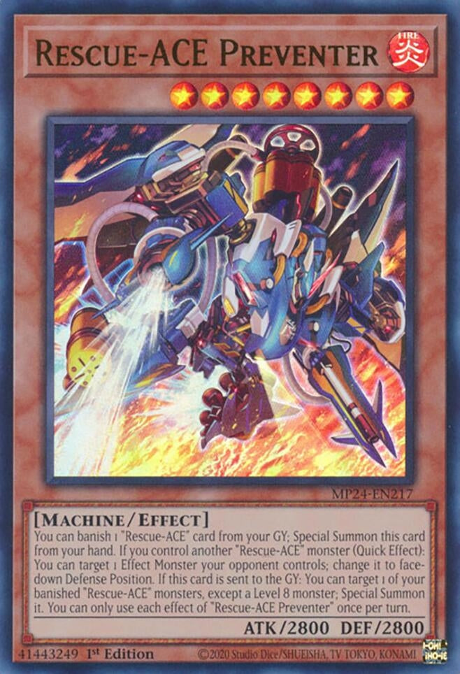 Rescue-ACE Preventer (24217) - YuGiOh Single