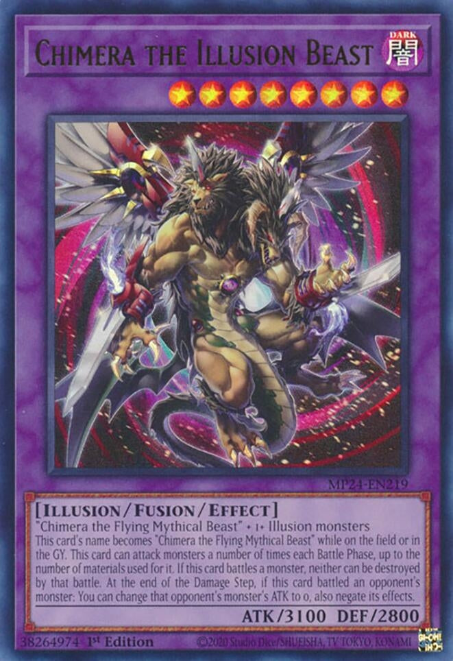 Chimera the Illusion Beast (24219) - YuGiOh Single