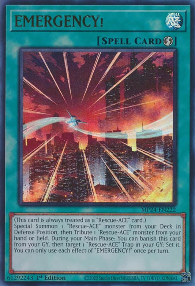 EMERGENCY! (24222) - YuGiOh Single